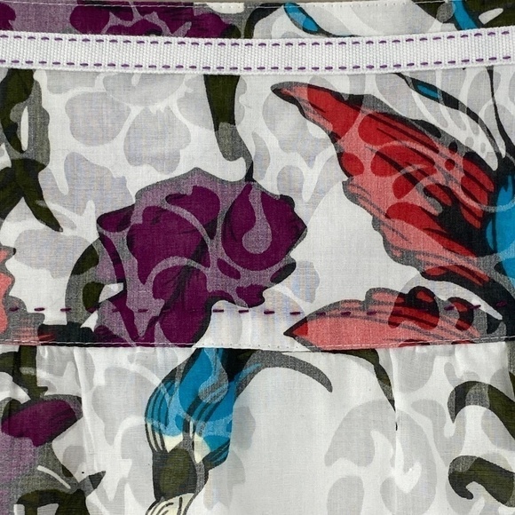 BEAUTIFUL floral pattern Esprit a-line skirt lined, size 8 - Picture 6 of 11